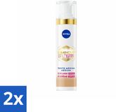 NIVEA 2 x Cellular LUMINOUS630 CC Crème Medium - Crème de jour teintée - Contre les taches pigmentaires - SPF 30 - 40 ml