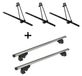 ORION 3x porte-vélos + barres de toit/rails VDP LION2 compatibles avec Audi A4 (B9/8W) Allroad (5 portes) à partir de 15 ans