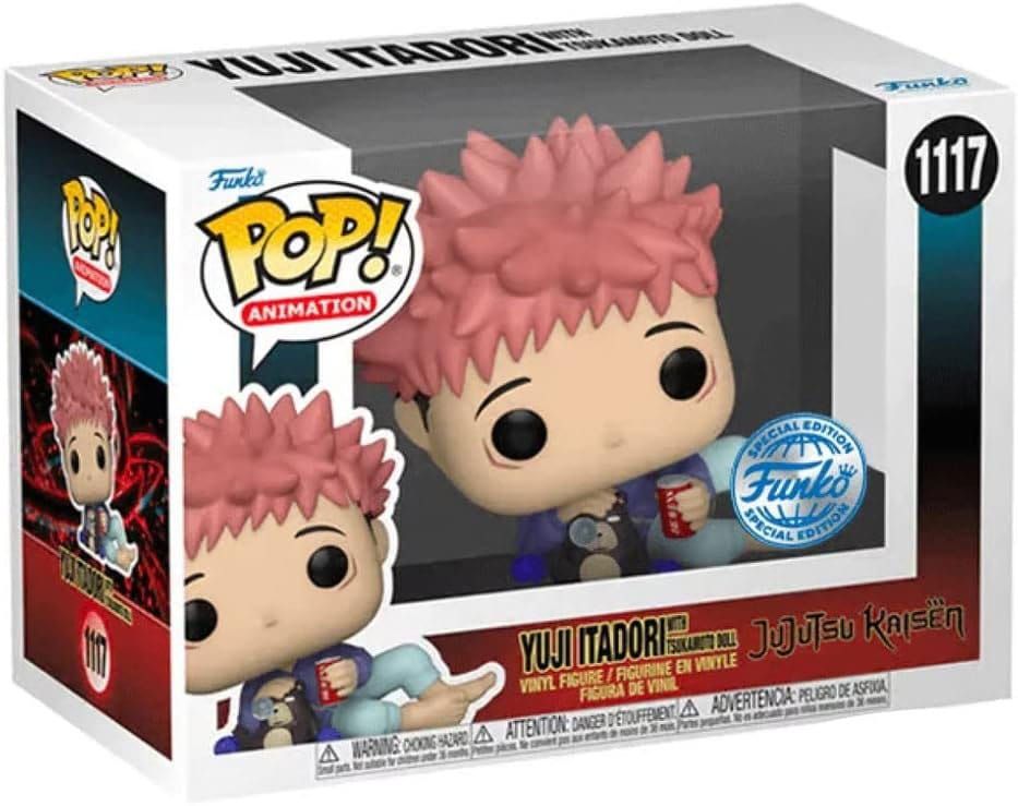 Funko Pop! - Jujutsu Kaisen - Yuji Itadori with Tsukamoto Doll - Special Edition #1117