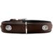 Hunter Halsband Softie Stone 65 braun/schwarz 51-58 cm / 35 mm