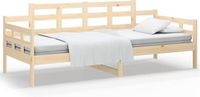 vidaXL Slaapbank massief grenenhout 90x190 cm