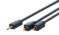 Clicktronic 3.5 mm AUX to RCA Adapter Cable, Stereo 7.5 m