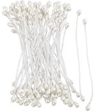 Creativ Company Bloemmeeldraden 6 cm Wit 100 Stuks