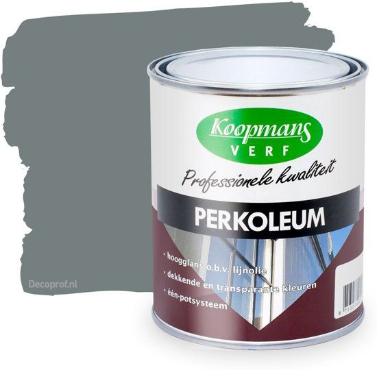 Koopmans Perkoleum Dekkend 305 Donkergrijs - 0,75 Ltr