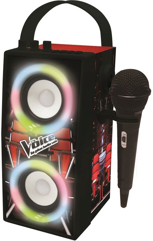 Lexibook de Voice Trendy Portable Bluetooth® Luidspreker met microfoon en geweldige lichteffecten