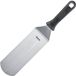 Westmark Grillspatel, gebogen, flexibel, gesloten, lemmet: 7,5 x 20 cm, lengte: 36,5 cm, RVS/kunststof, Master Line, zwart/zilver, 13382270