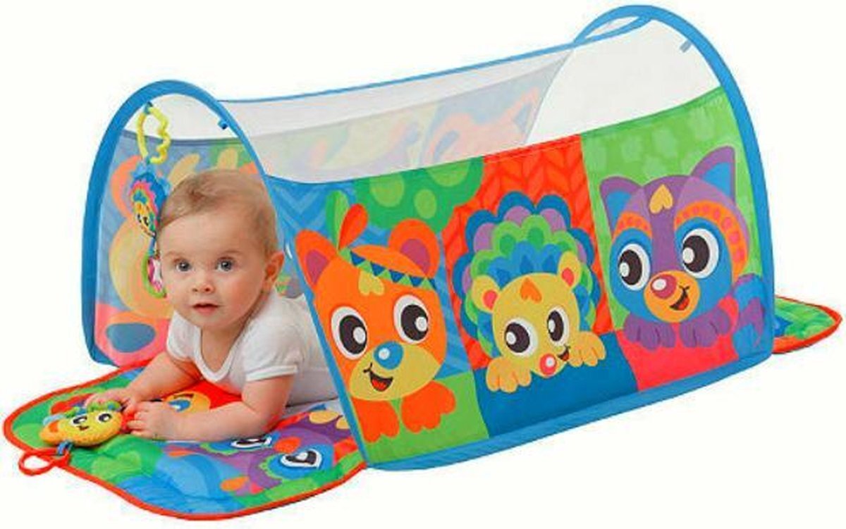 Playgro baby kruiptunnel dieren Multicolor