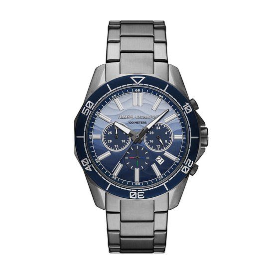 A|X ARMANI EXCHANGE Armani Exchange AX1967 Heren Horloge 44mm - Grijs