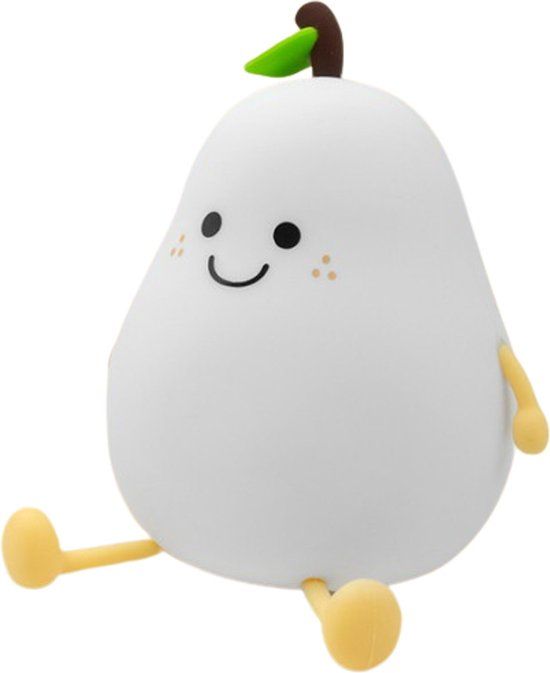 Mary's Nachtlampje peer - LED Lamp - Kinderlamp - USB - Wit