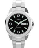 Timex Trend Essex TW2W92700 Horloge - Staal - Zilverkleurig - Ø 46 mm