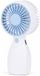 Merkloos Cooling Mini handventilator - blauw - 6 x 12 cm - USB - verkoeling in zomer - Op batterijen