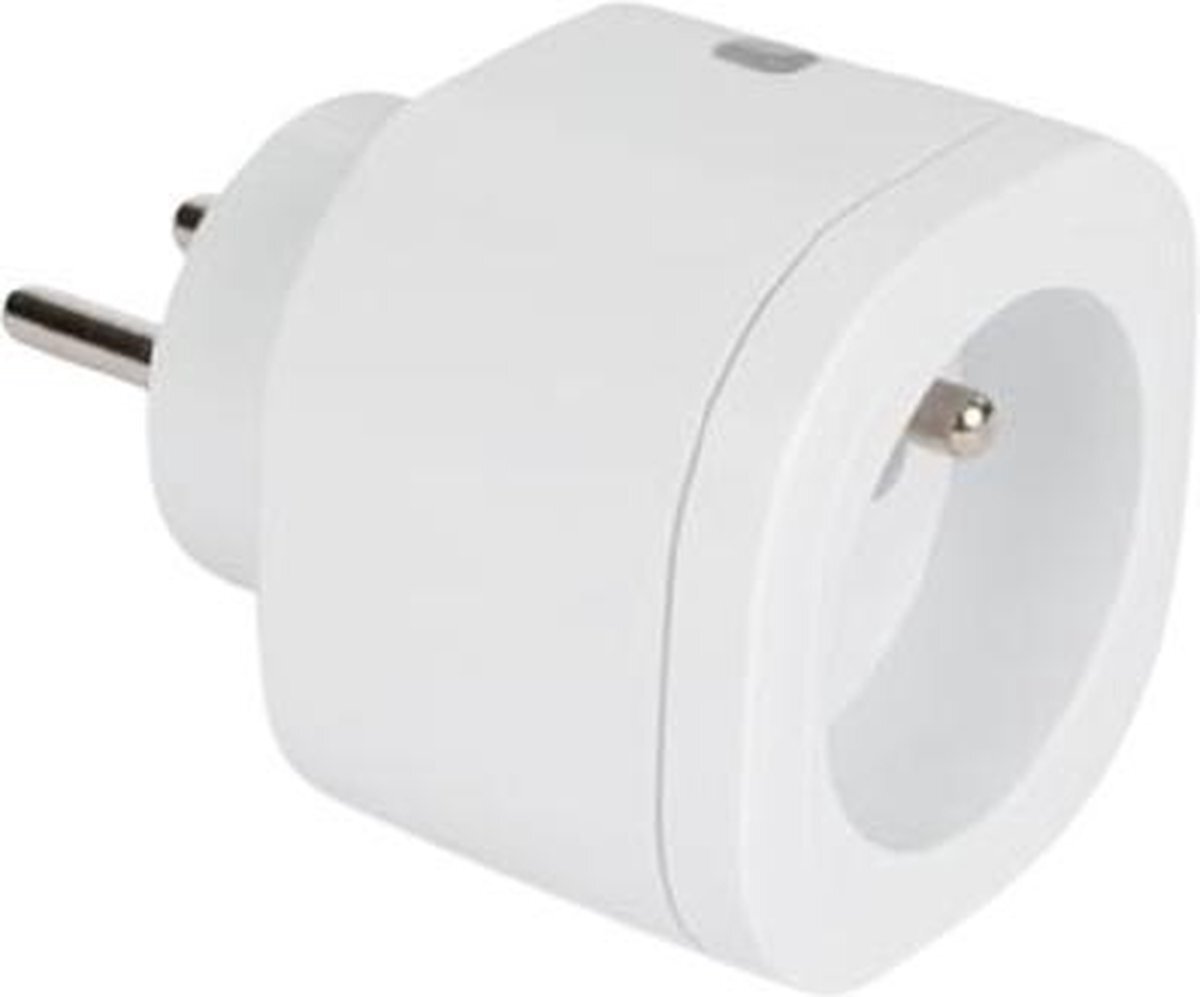 Perel Wifi-stekker Smart 2,4 Ghz Penaarde 230v Wit