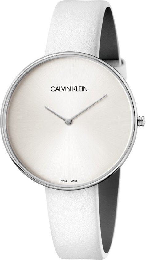 Calvin Klein K8Y231L6 horloge dames - wit - edelstaal