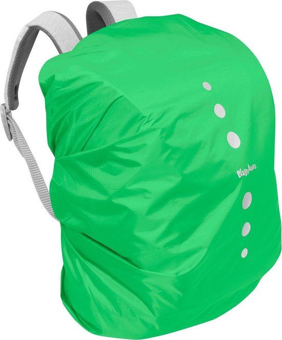 Playshoes Regenhoes Rugzak Groen Maat S - 6 Liter