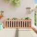 Maison Exclusive - Jardinière surélevée avec clôture en lamelles, design 150x50x50 cm, en bois massif de douglas