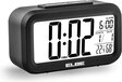 Elbe RD668N Clock-Radio - 4,4" - Black