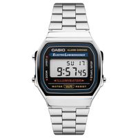 Casio Vintage Iconic A168WA-1YES Unisex Horloge 36,3 mm - Zilverkleurig