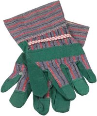 Benson Tuinhandschoenen - Katoen - Groen/Blauw - L/XL - Ademend - Anti-slip