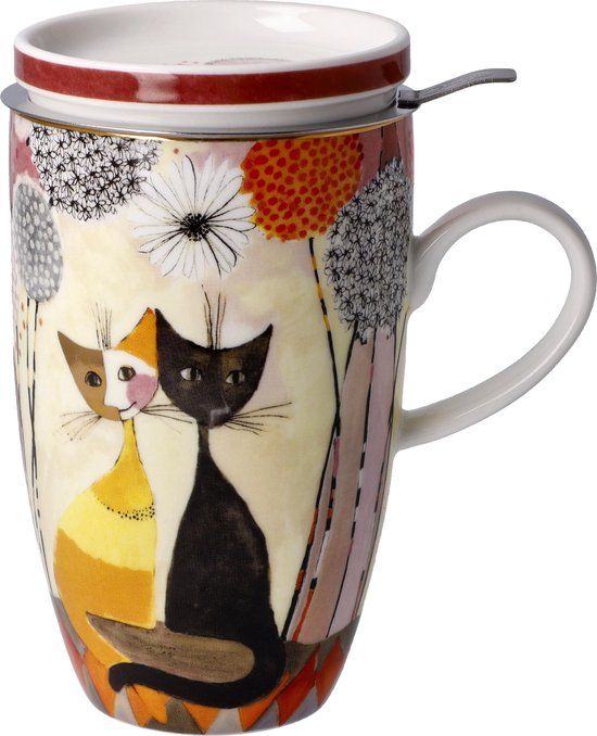 Goebel Rosina Wachtmeister Thee Mok Soffioni Beker Porselein 450ml