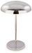 Briloner Caxa Lampe de table LED rechargeable sans fil IP44 argent Ø19,5 x 30,5 cm