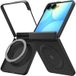 Spigen AirSkin Backcover MagSafe voor de Samsung Galaxy Z Flip 8 - Black