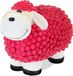 Relaxdays Tuinbeeld Schaap - 16 cm - Weerbestendig - Felroze