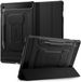 Spigen Rugged Armor Pro - Hoes Geschikt voor Samsung Galaxy Tab S10 FE+ - Book Case met Standaard - Zwart