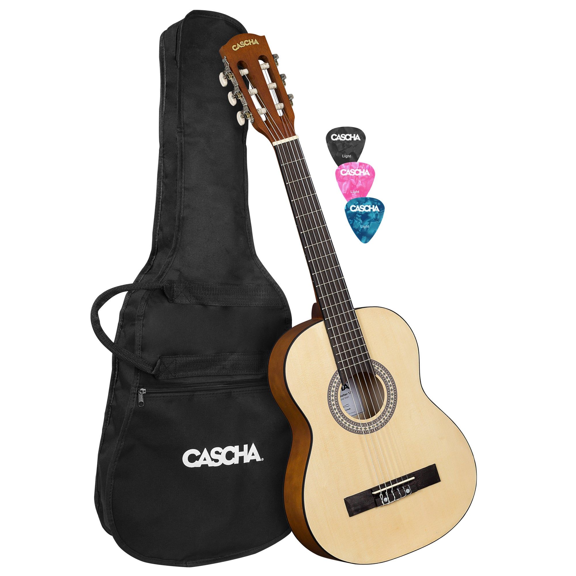 Cascha Student Series 1/2 Classical Guitar Set