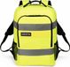 Dicota HI-VIS Base 24L Rugzak Geel – Reflecterende Rugzak met Laptopvak