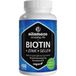 Biotine 10 mg (hoge dosering) + Zink + Selenium tabletten, 480 stuks