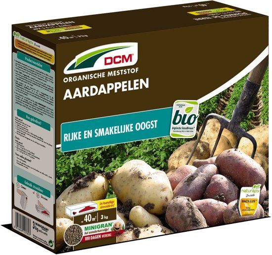 DCM Meststof Aardappelen - Moestuinmeststoffen - 3 kg