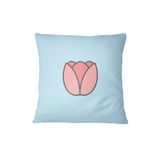 Bona Basics, Decoratieve kussenhoes, Lichtblauw, 60x60 cm