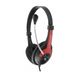 Esperanza EH158R Hoofdband Muziek Zwart, Rood