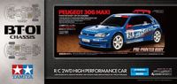 Tamiya Peugeot 306 Maxi BT-01 RC Auto Modelbouw Kit 1:10
