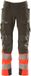 Mascot Accelerate Safe Pantalon avec poches genoux 19179-511 - anthracite foncé/rouge haute visibilité - C52