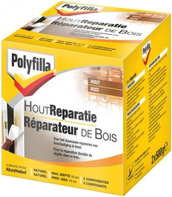 Polyfilla Houtreparatie 2X500GR