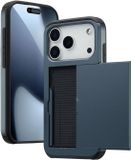 imoshion Hoesje met Pasjeshouder - Geschikt voor Apple iPhone 17 Pro - Donkerblauw