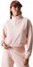 New Era Mlb Tonal Crop New York Yankees Sweatshirt Met Halve Rits Roze XL Vrouw