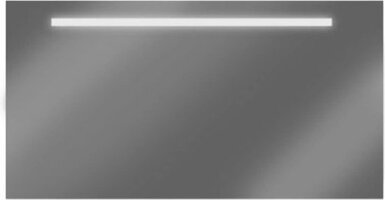 LoooX M-Line spiegel 120 x 60 cm met verlichting en verwarming - aluminium