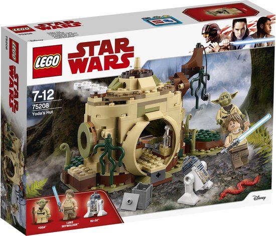 LEGO Star Wars Yoda's Hut 75208 Building Set