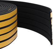 vidaXL Zelfklevende raamdichting Zwart 8 x 2 mm 25 m EPDM-schuin