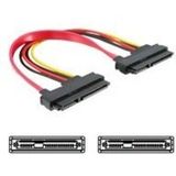 Delock SATA-kabel - SATA-combinatie (V) naar SATA-combinatie (V) - 20 cm