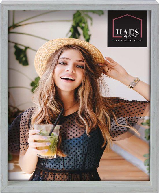 HAES DECO Alvesta - Houten Fotolijst - Crème - 20x25cm