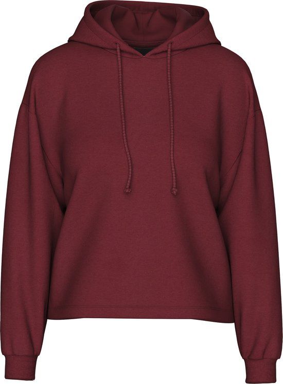 PIECES PCCHILLI LS HOODIE NOOS BC Dames Trui L Tawny Port