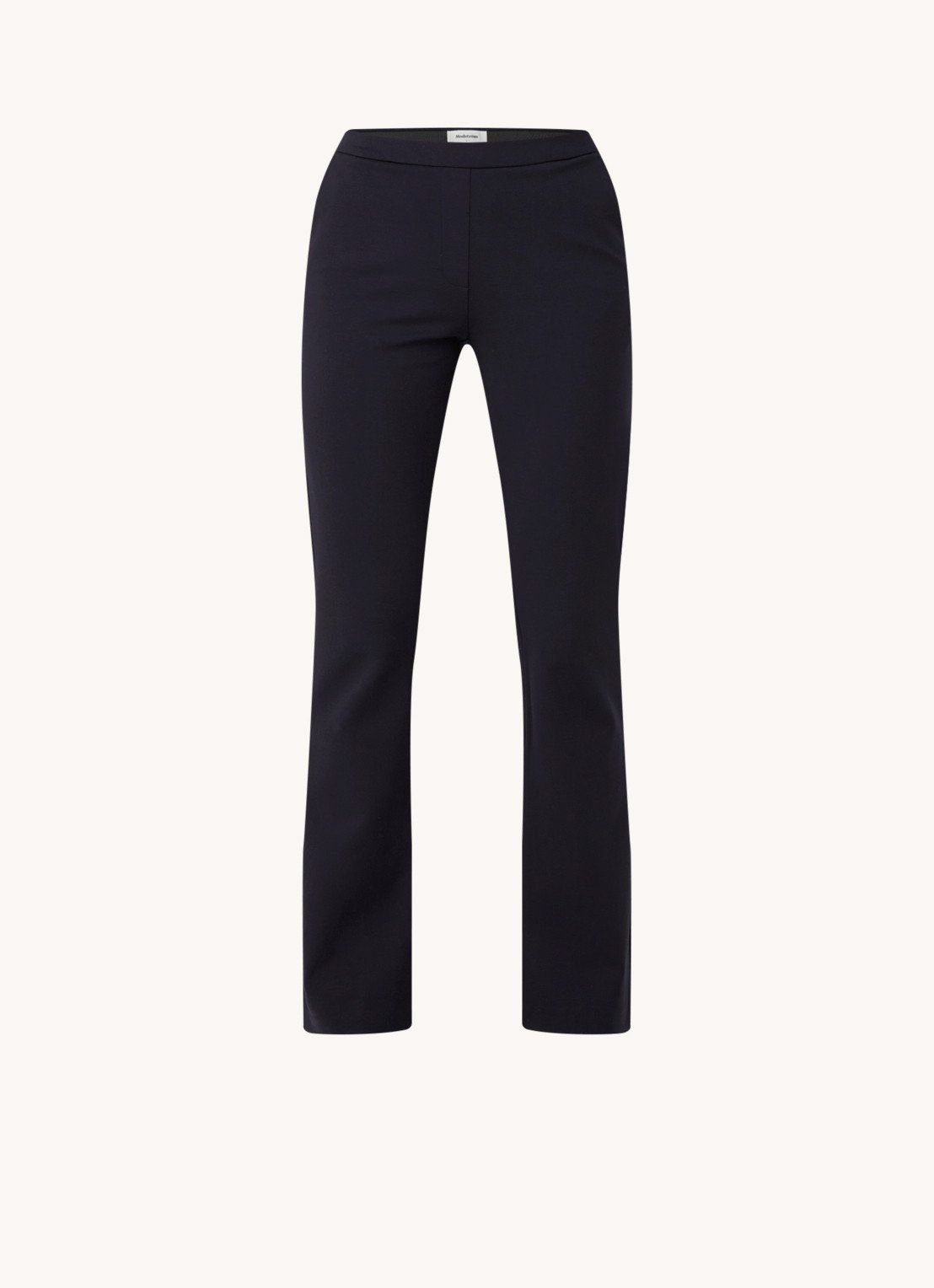 Modström Tanny flared broek donkerblauw - 5711592884033