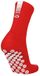 Stanno Raw Crew Socks - Maat 45-48 - Rood - Unisex - Voetbal