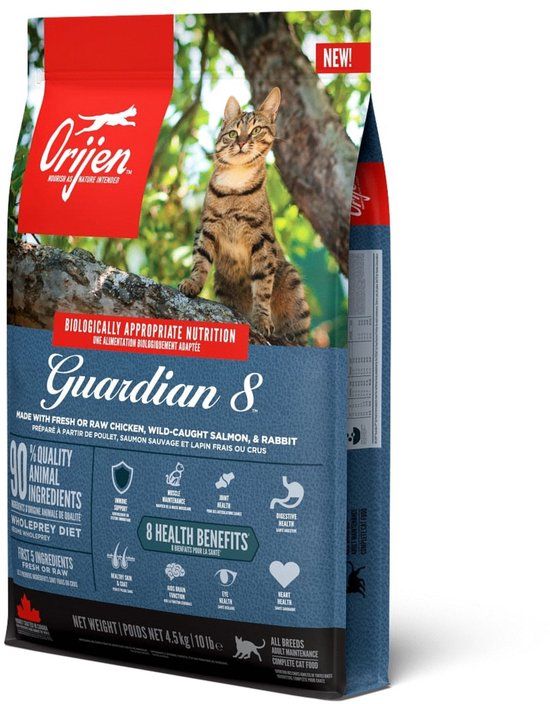 Orijen Guardian 8 Cat - 4.5 kg - Kat