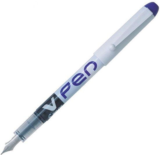 Pilot V-Pen Paarse Uitwisbare Vulpen - 0,50 mm Schrijfbreedte