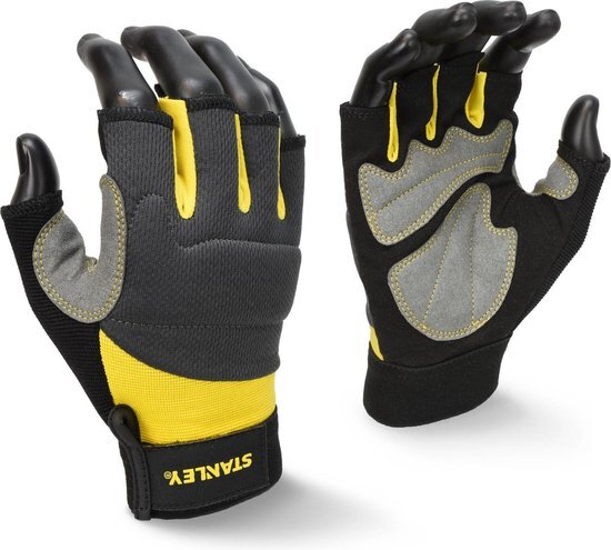 Stanley SY640L Perfor. Glove L, zwart, L