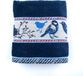 Bunzlau Castle Keukendoek Vogel donkerblauw